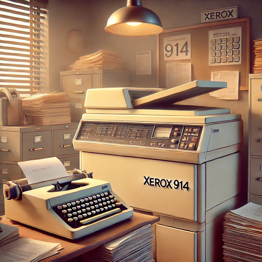 A Origem da Xerox 914: Uma Resposta ao Desafio dos Escritórios Modernos